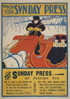 The New York Sunday press. January 5th. 1896, c1893 - 1897. Creator: Unknown