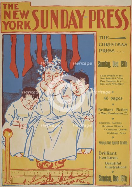 The New York Sunday press. Sunday, Dec. 15th. 1895, c1893 - 1897. Creator: Unknown.