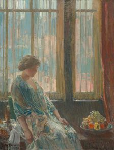 The New York Window, 1912. Creator: Frederick Childe Hassam