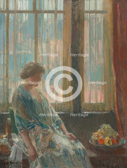 The New York Window, 1912. Creator: Frederick Childe Hassam.