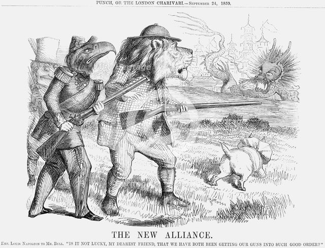 'The New Alliance', 1859. Creator: Unknown.