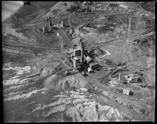 The new Annie Lowther Pit and environs at Hodbarrow Iron Ore Mines, Millom, Cumbria, c1930s. Creator: Arthur William Hobart
