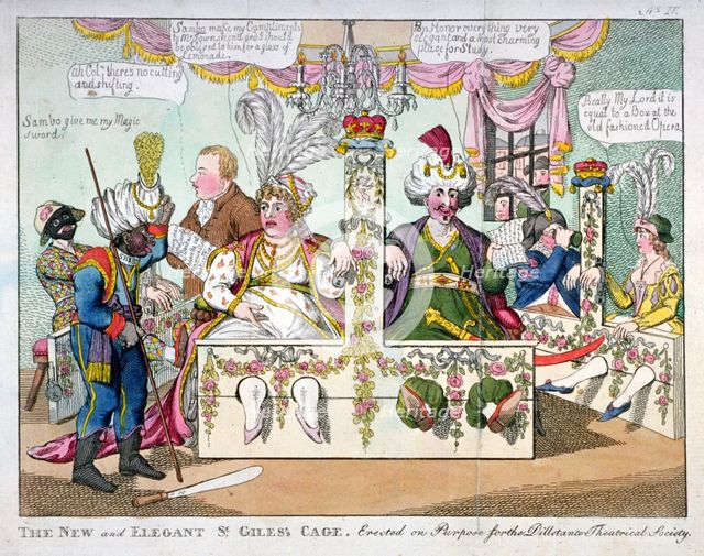 'The new and elegant St Giles's Cage...', 1802. Artist: Williams