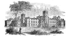 The New Asylum for Fatherless Children, at Coulsdon, near Croydon, 1858. Creator: Gilks