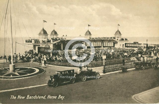 The New Bandstand, Herne Bay, Kent. Artist: Unknown
