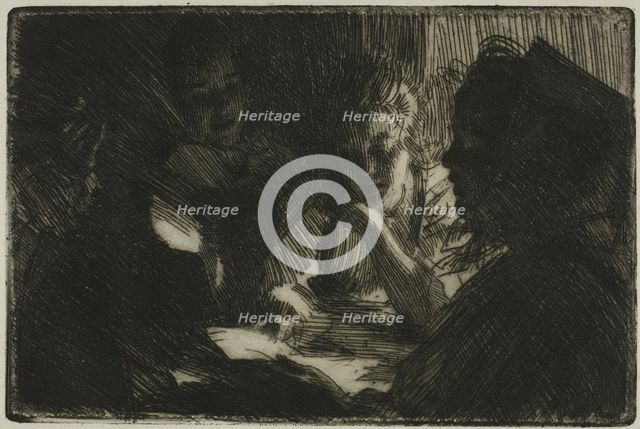 The New Ballad, 1903. Creator: Anders Leonard Zorn.
