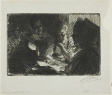 The New Ballad, 1903. Creator: Anders Leonard Zorn