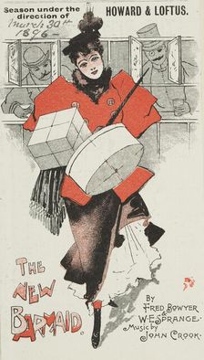 "The New Barmaid" at the Avenue Theatre, 1896. Creator: Unknown