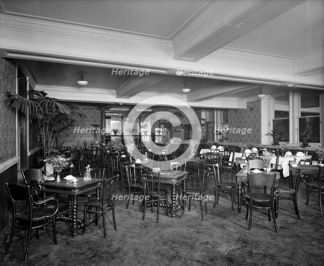 The new brasserie, Monico Restaurant. Shaftesbury Avenue, Westminster, London, 1915. Artist: Bedford Lemere and Company