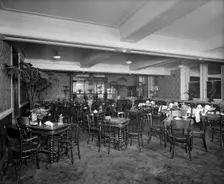 The new brasserie, Monico Restaurant. Shaftesbury Avenue, Westminster, London, 1915. Artist: Bedford Lemere and Company