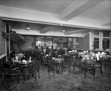The new brasserie, Monico Restaurant. Shaftesbury Avenue, Westminster, London, 1915. Artist: Bedford Lemere and Company