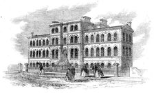 The new cancer hospital at Brompton, 1862. Creator: Unknown