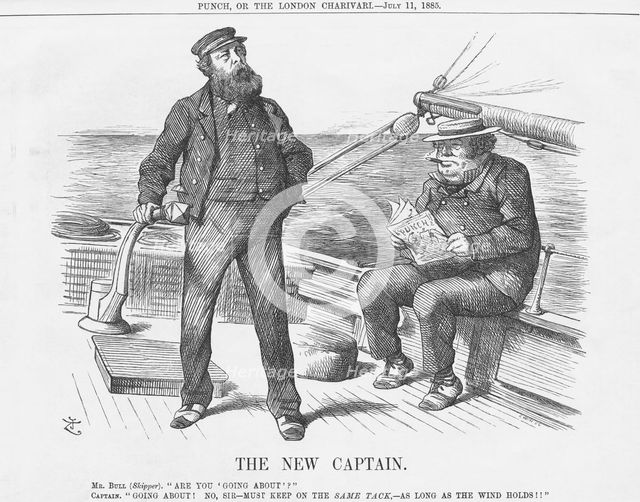 'The New Captain', 1885. Creator: Joseph Swain.