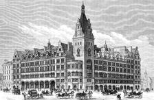 The new Central Station Hotel, Glasgow, 1883. Creator: Unknown