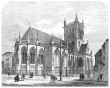 The New Chapel of St. John's College, Cambridge, 1869. Creator: Unknown