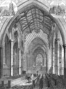 The new chapel, Rugby School, 1872. Creator: Unknown