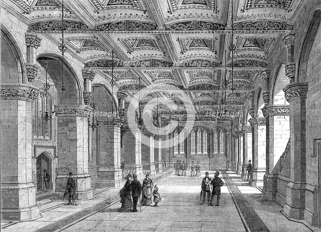 The new City Museum, Guildhall, 1872. Creator: Unknown.