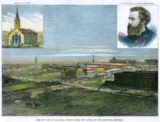 The new city of La Plata, Buenos Ayres, the capital of the Argentine Republic c1890. Artist: E Watkins