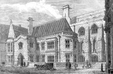 The new City Corporation Library, Guildhall, 1872. Creator: Unknown