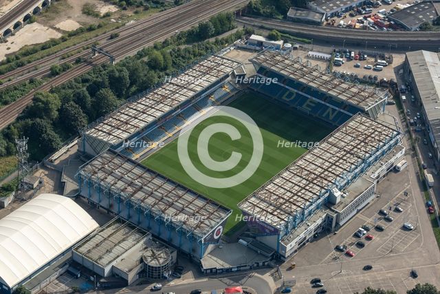 The New Den, home to Millwall Football Club, Deptford, London, 2021. Creator: Damian Grady.