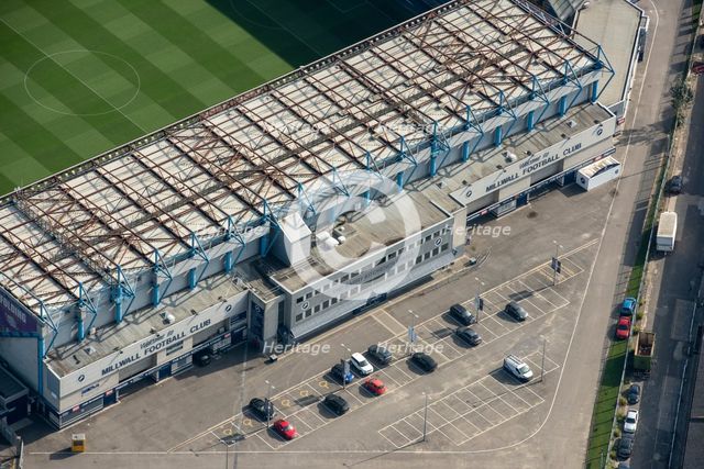 The New Den, home to Millwall Football Club, Deptford, London, 2021. Creator: Damian Grady.