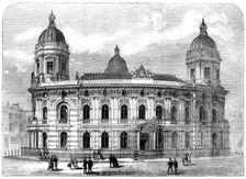 The new dock offices, Hull, 1871. Creator: Unknown