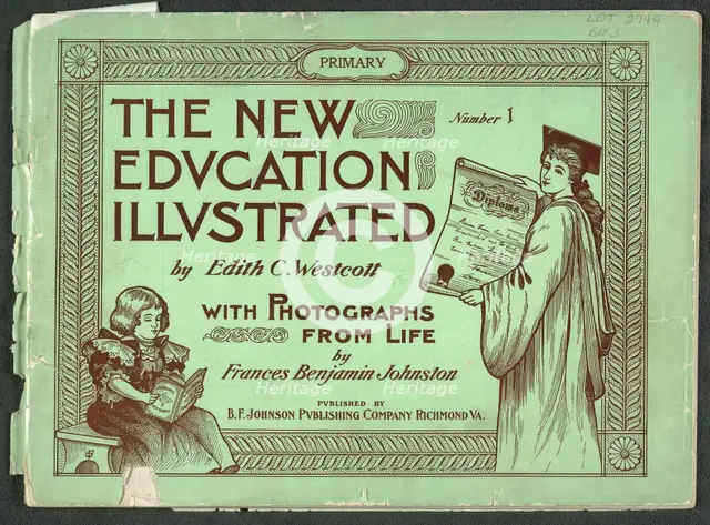 "The New Education Illustrated" by Edith C. Westcott..., 1900. Creator: Frances Benjamin Johnston.