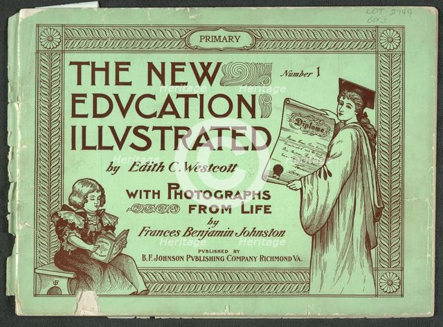 "The New Education Illustrated" by Edith C. Westcott..., 1900. Creator: Frances Benjamin Johnston.