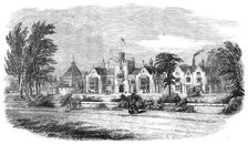 The New Free Grammar and Commercial School at Loughborough, 1850. Creator: Unknown