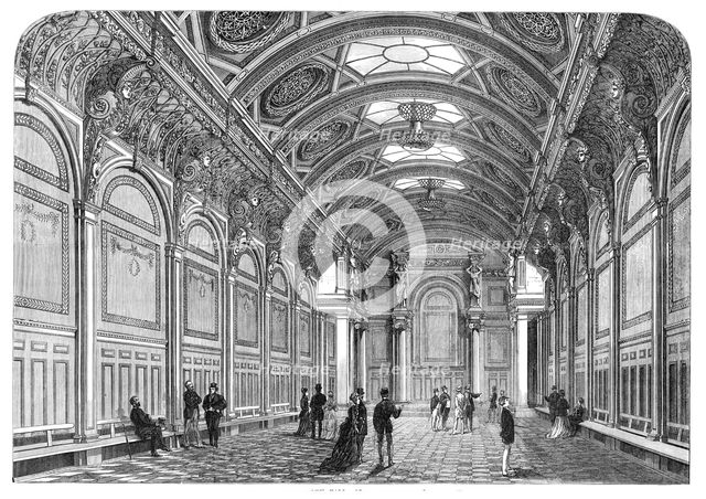 The new Freemasons' Hall, Great Queen-Street, 1869. Creator: Unknown.