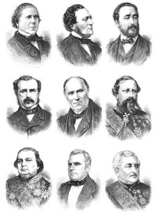 The new French ministry, 1870. Creator: Unknown