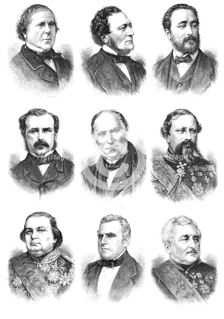 The new French ministry, 1870. Creator: Unknown.