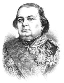 The new French ministry: Admiral Rigault de Genouilly (Marine), 1870. Creator: Unknown