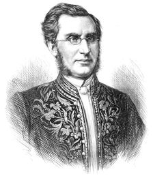 The new French ministry: M. Emile Ollivier (Minister of Justice and of Public Worship), 1870. Creator: Unknown