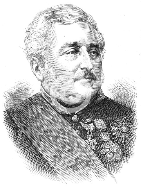 The new French ministry: Marshal Vaillant (Imperial Household), 1870. Creator: Unknown.