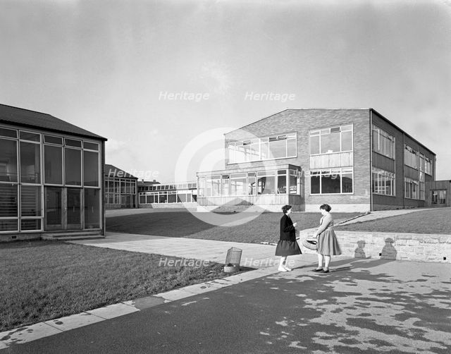 The new generation of schools, Swinton, South Yorkshire, 1960. Creator: Michael Walters.