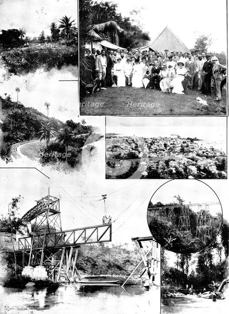 The New Government Railway from Sierra Leone towards the interior: scenes along the line, 1898. Creator: Unknown.