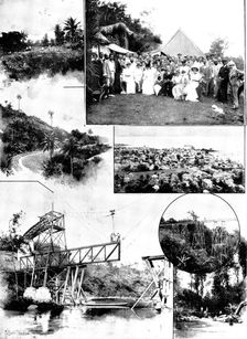 The New Government Railway from Sierra Leone towards the interior: scenes along the line, 1898. Creator: Unknown