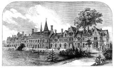 The new grammar school at Reading, 1871. Creator: Unknown