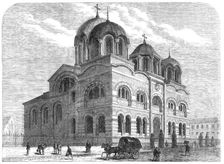 The new Greek Church, Liverpool, 1870. Creator: Unknown