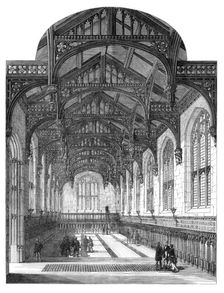 The New Hall of the Inner Temple, 1870. Creator: Unknown