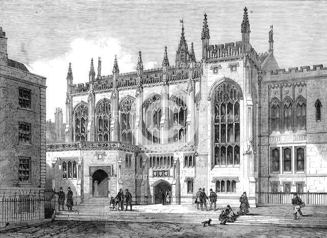 The New Hall of the Inner Temple, 1870. Creator: Unknown.