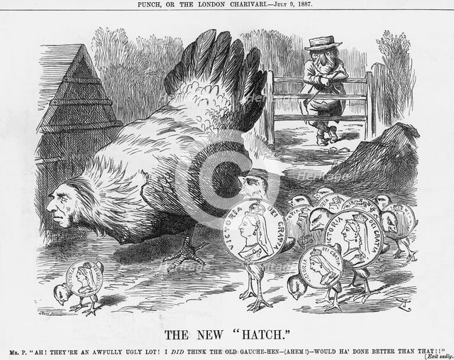 'The New "Hatch"', 1887. Creator: Joseph Swain.