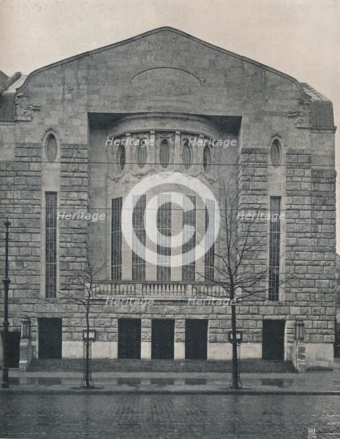 'The New Hebbel Theatre, Berlin', c1908. Artist: Unknown.