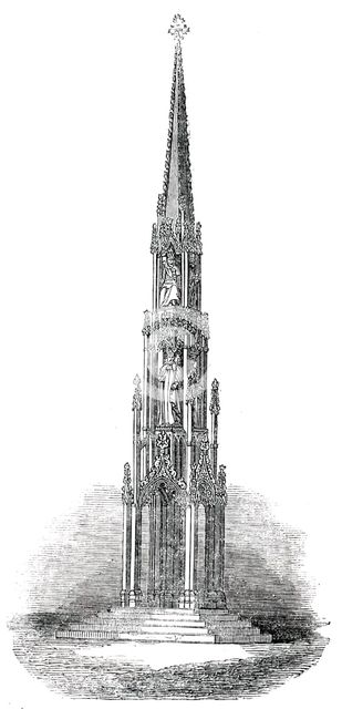 The New High Civic Cross, Bristol, 1850. Creator: Unknown.