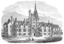 The new hospital for French Protestants, Victoria Park, 1865. Creator: Unknown