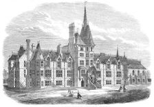 The new hospital for French Protestants, Victoria Park, 1865. Creator: Unknown