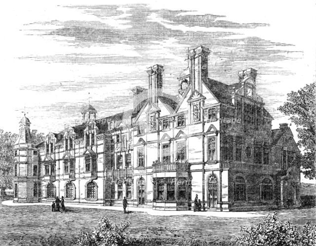 The new Hospital for Sick Children, Brighton, 1881. Creator: Unknown.