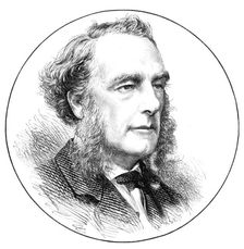 The new House of Commons: Mr. Arthur Mills, M.P. for Exeter, 1874. Creator: Unknown