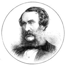 The new House of Commons: Mr. Hamond, M.P. for Newcastle-on-Tyne, 1874. Creator: Unknown